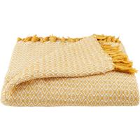 Tagesdecke Ines 140x210 cm Senf, Baumwolle - Gelb, ROMANTIK / LANDHAUS, Textil (140/210cm) - James Wood