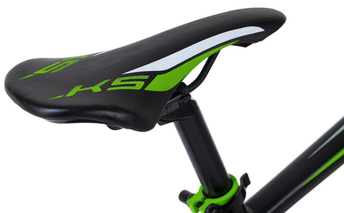 Mountainbike Hardtail 29 Zoll Morzine 21 Gänge - Schwarz/Grün, Basics, Metall (139/76/21cm) - KS Cycling