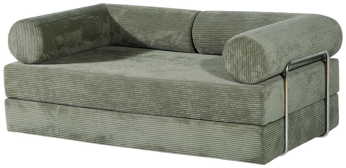 Schlafsofa Elysium Grün B: 180 Cm - Grün, Design, Textil (180/70/100cm) - P & B