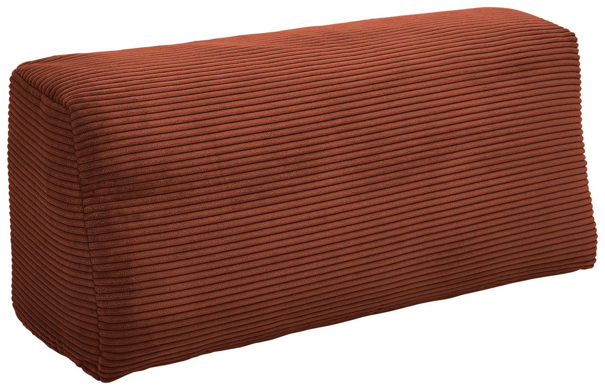 Schlafsofa Vouge Kupferfarben Bettkasten, B: 255 Cm - Buchefarben/Schwarz, KONVENTIONELL, Textil (255/86/123cm) - Livetastic