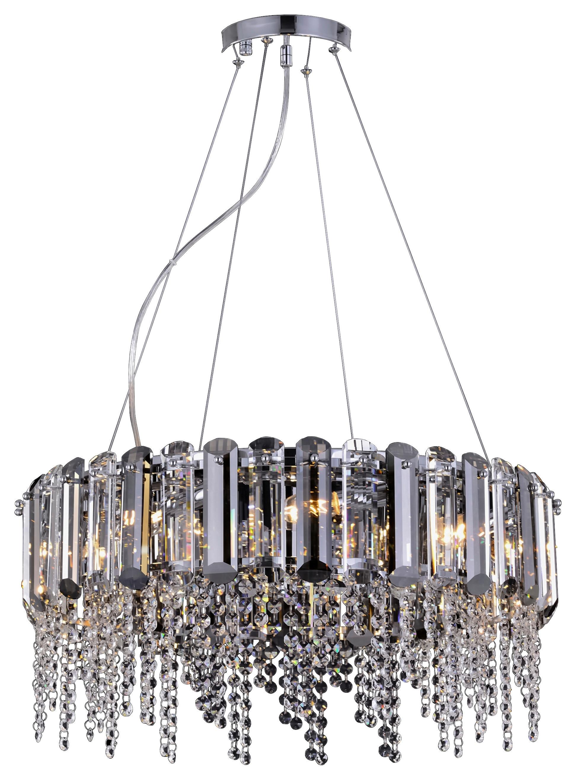 Pendelleuchte Hail - Chromfarben, Basics, Glas/Metall (60,5/30,2/60,5cm) - MAYTONI