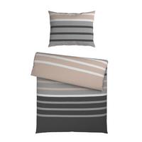 POVLEČENÍ STREIF - černá/béžová, Konvenční, textil (140/200cm) - Mömax