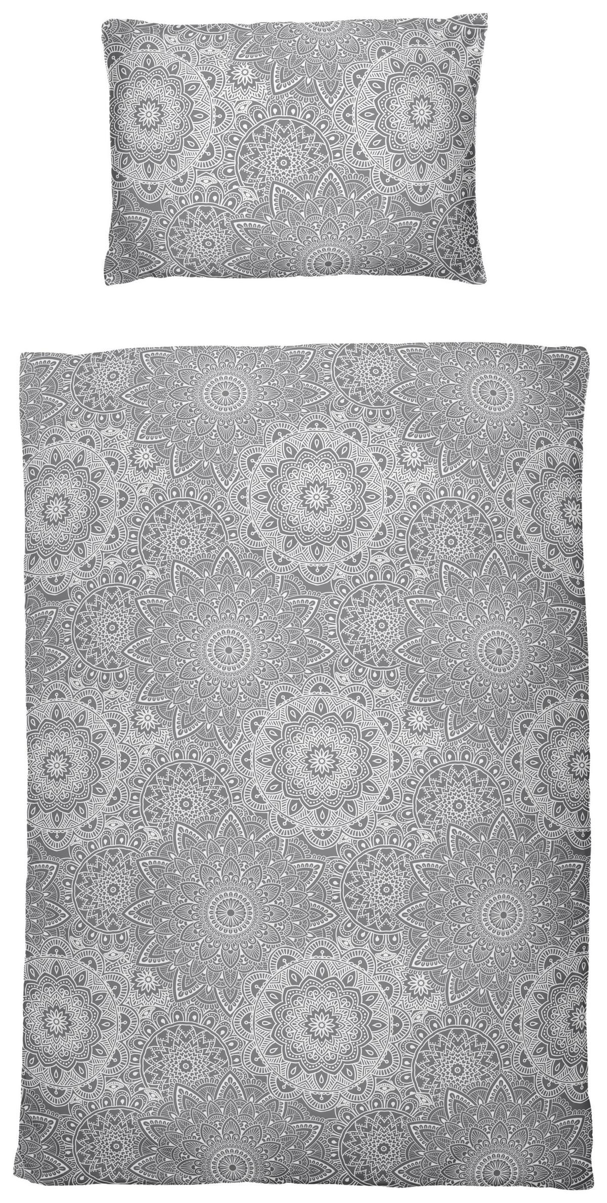Ágyneműhuzat-garnitúra Marianne - bézs/narancs, Konventionell, textil - Ondega