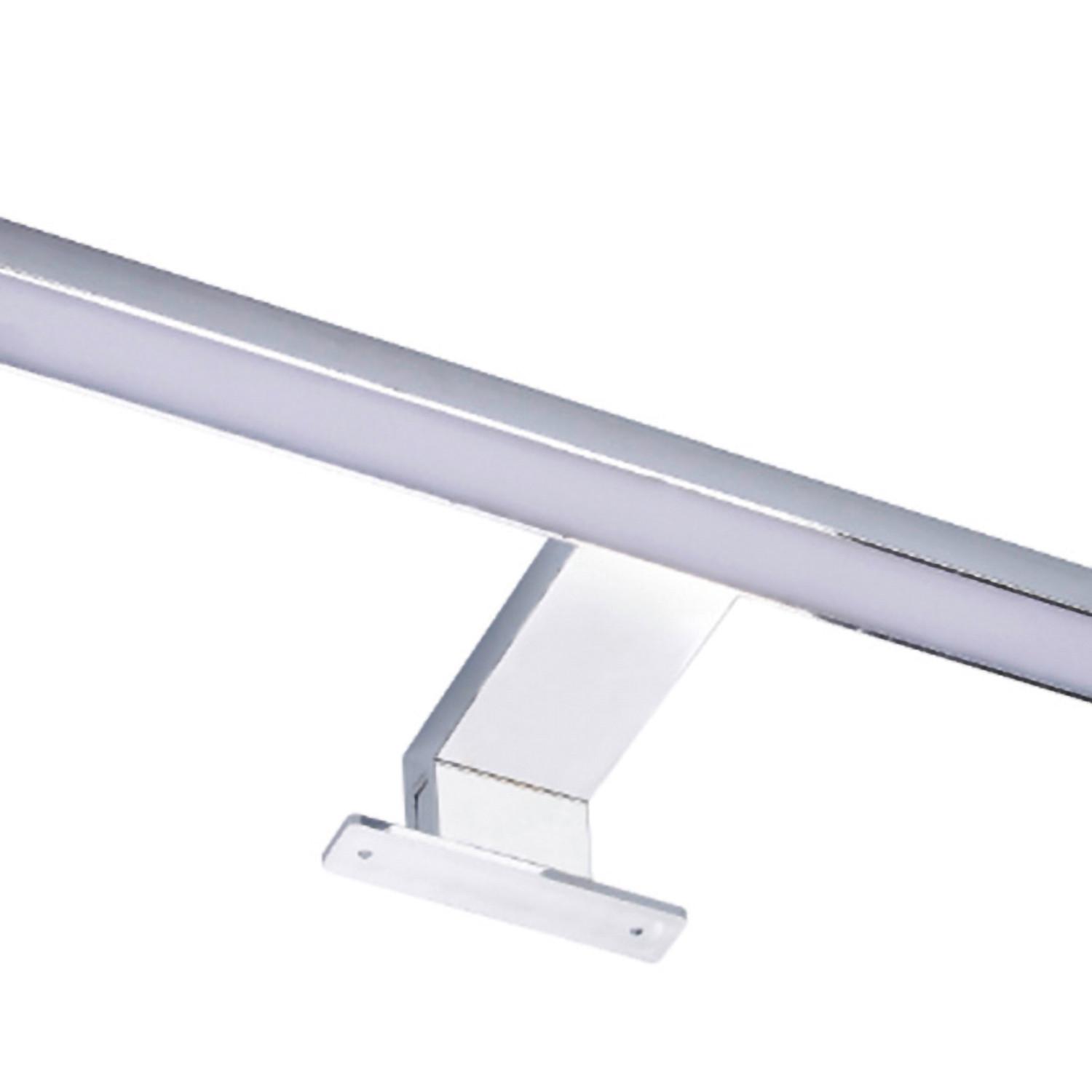 Badezimmer-wandleuchte 4903/ap50 - Silberfarben, Basics, Kunststoff (50/4/11cm)