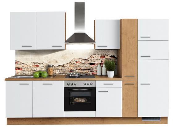 Küchenblock Ip1200 - Eichefarben/Weiß, Design, Holzwerkstoff (310cm) - Impuls Küchenblock Ip1200 - Eichefarben/Weiß, Design, Holzwerkstoff (310cm) - Impuls