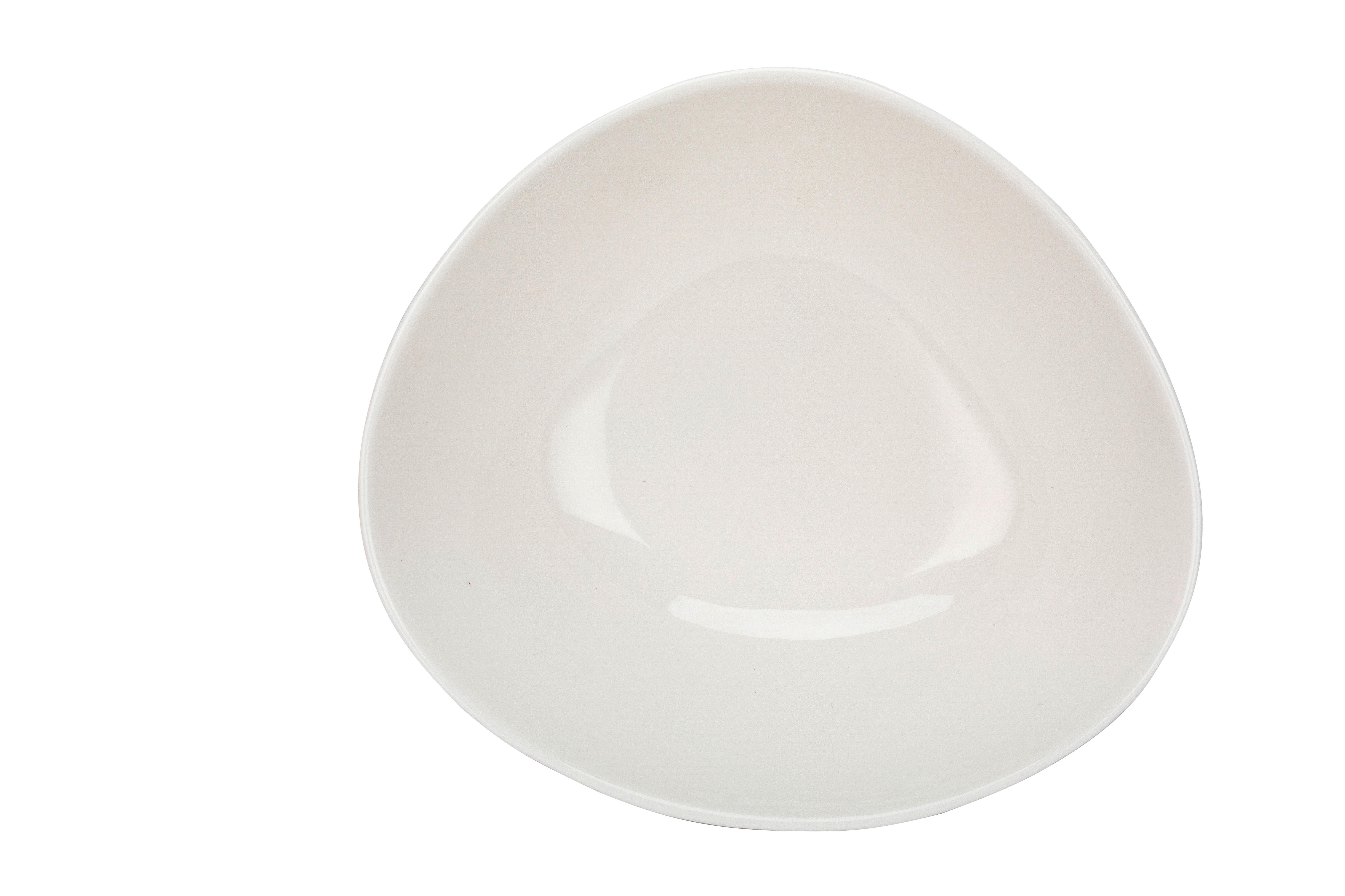 Miska Na Müsli Haruki - bílá, Moderní, keramika (19/17,1/6,8cm) - Premium Living