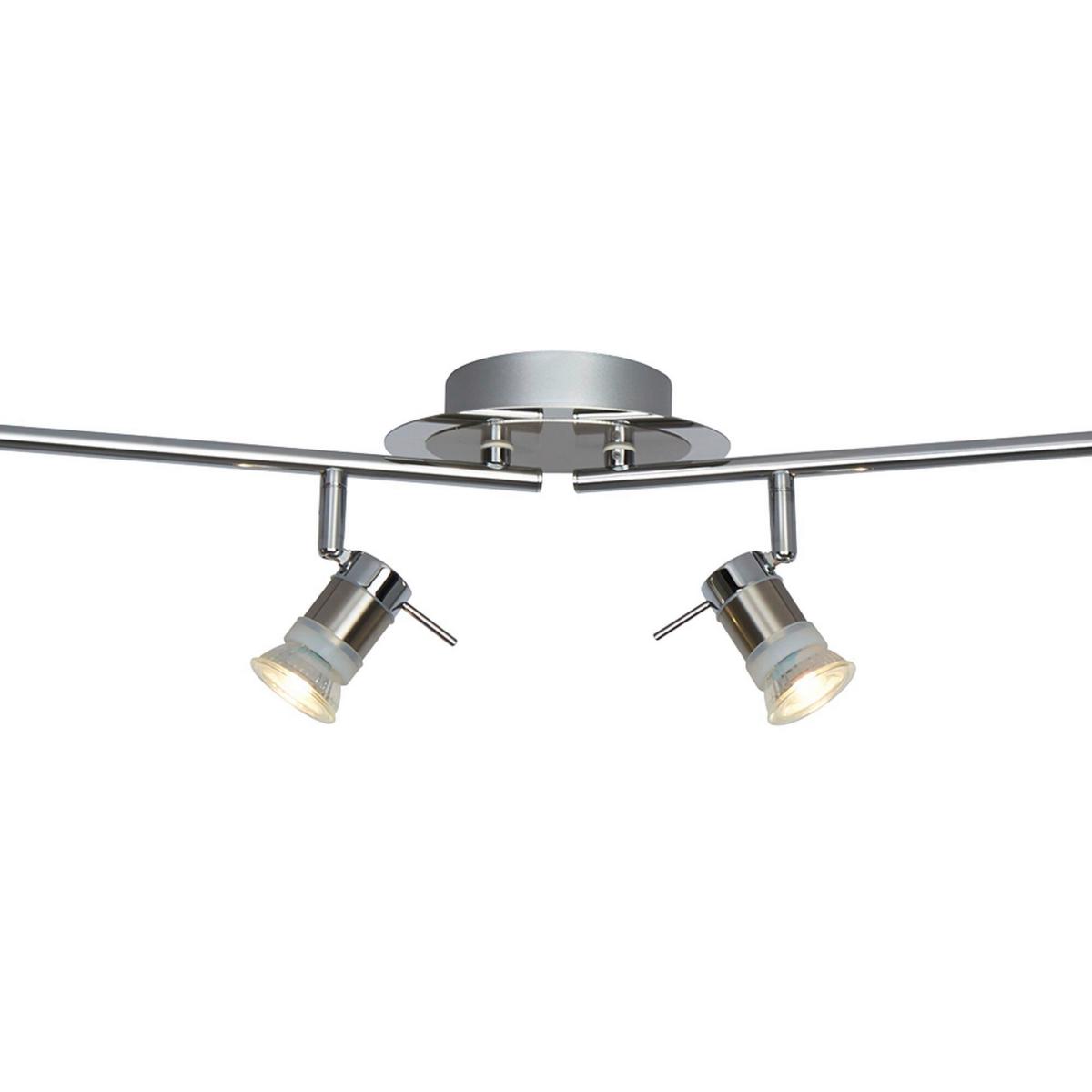 Strahler 7444cc - Silberfarben, Basics, Metall (90/16/12cm)