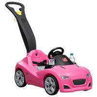 Kinderauto Rosa Bxhxt: Ca. 50,2x90,8x121 Cm - Rosa, KONVENTIONELL, Kunststoff (50,2/90,8/121cm) - Ambia Garden