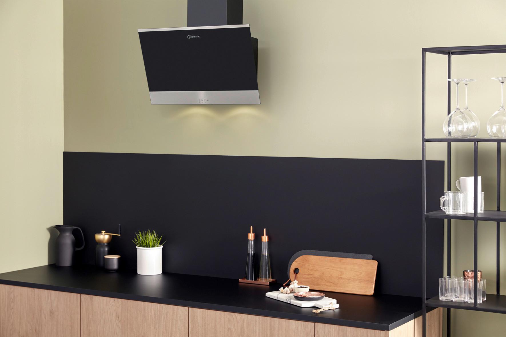 Bauknecht Kopffreihaube Dbhvp 63 lm K Glas Schwarz B: 60 cm mit Led