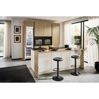 EINBAUKÜCHE PLAN/CLEAN - Eichefarben/Anthrazit, MODERN, Holzwerkstoff (249,2cm) - Express-Kuechen