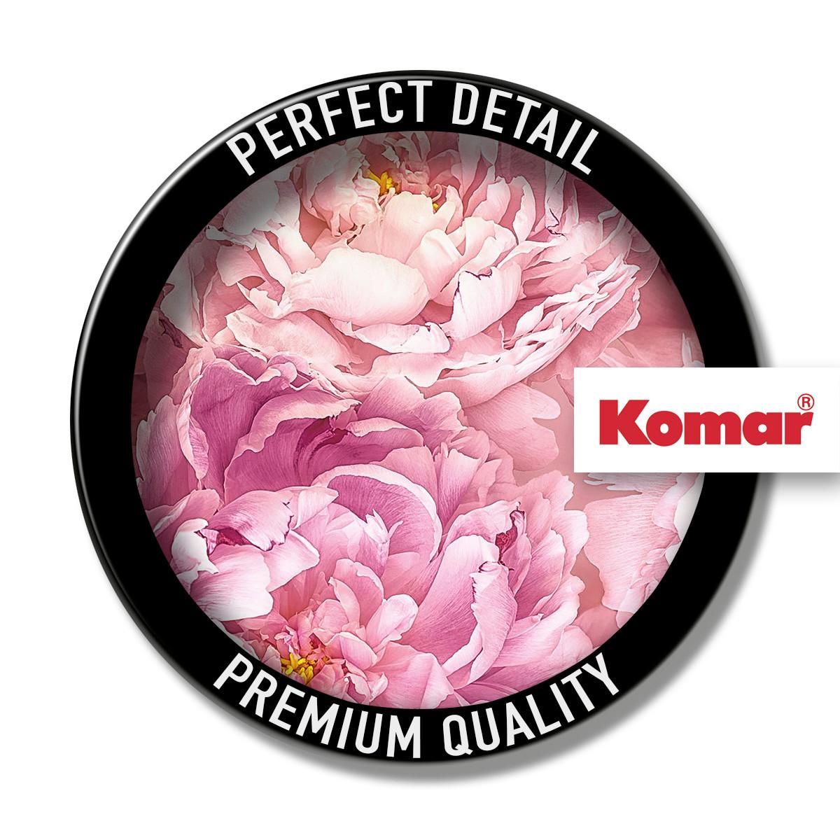 Vliestapete Soave Panel - Rosa, Basics (100/250cm) - Komar