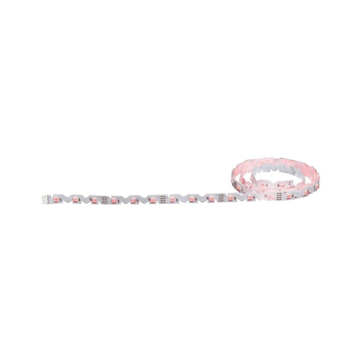 Led-streifen Farbwechsler L: 1,50 Cm Dimmbar - Weiß, Design, Kunststoff (150/1,3/0,2cm) - Paulmann