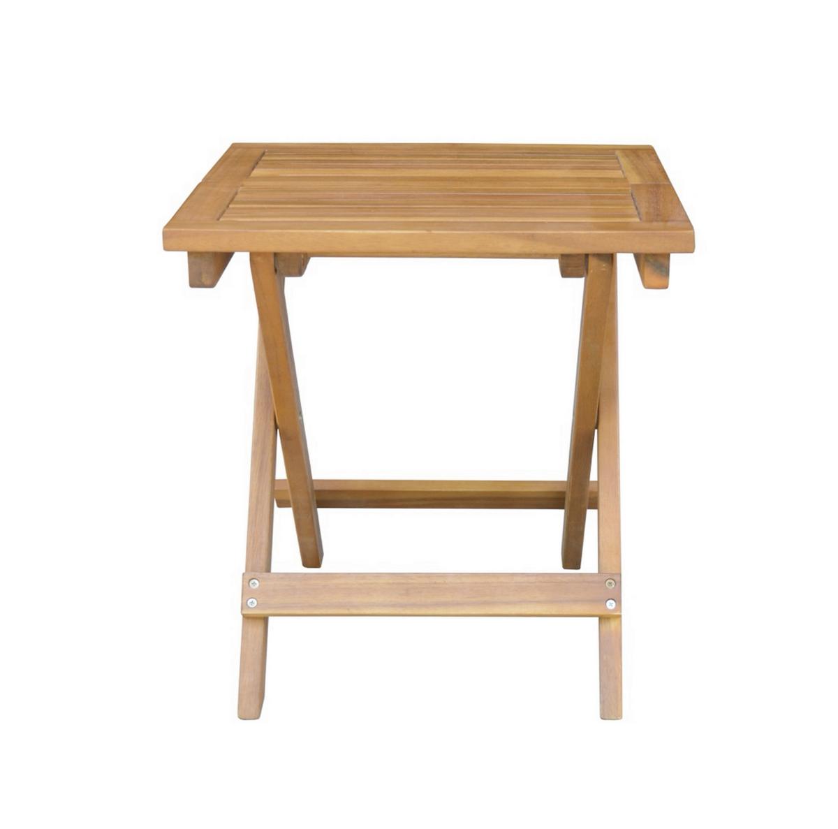 Gartentisch Ph-Aca-Gkt-38-Brown - Akaziefarben, Basics, Holz (38/38/40cm)