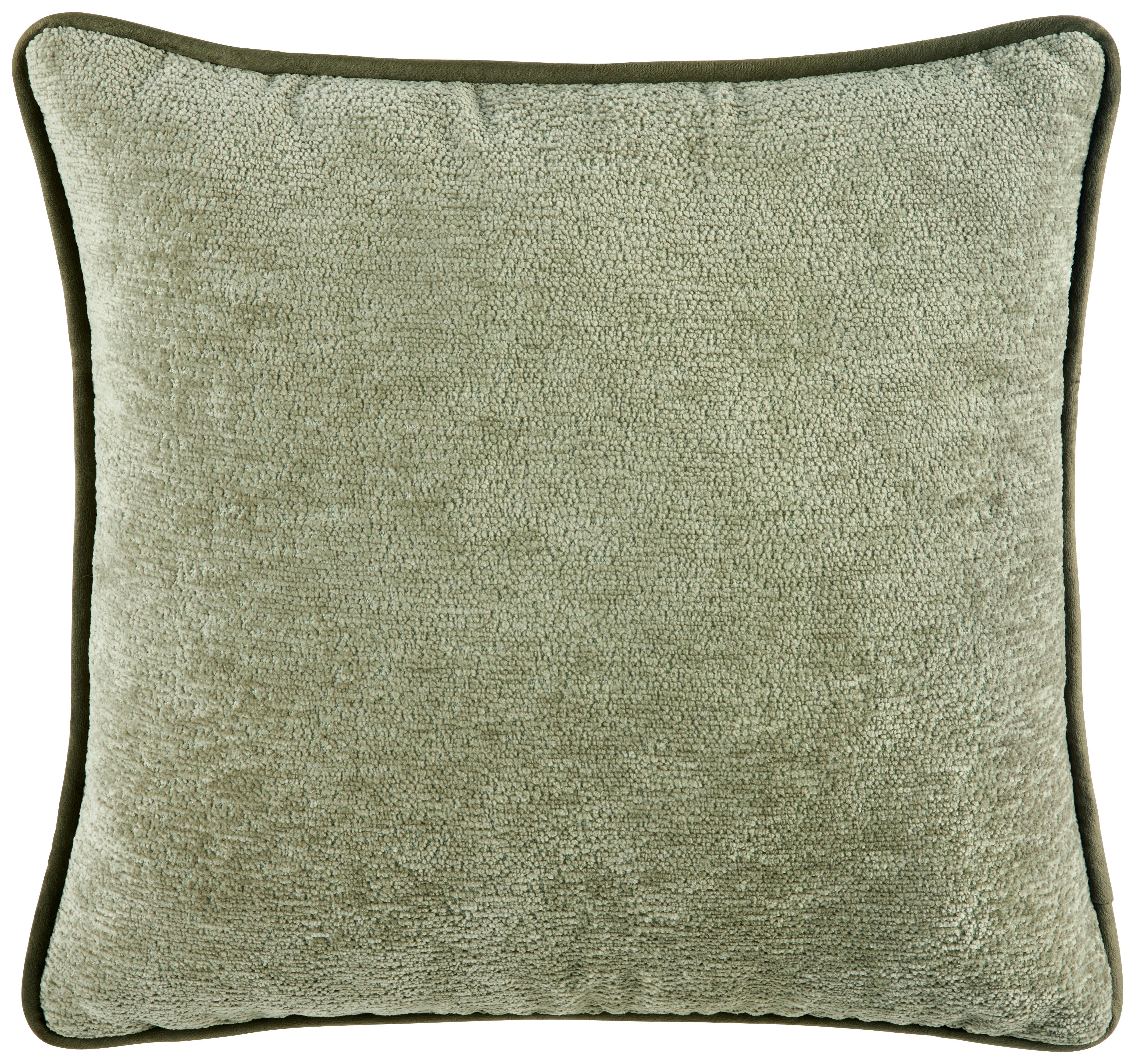 ZIERKISSEN SABINE - Grün, MODERN, Textil (45/45cm) - Luca Bessoni