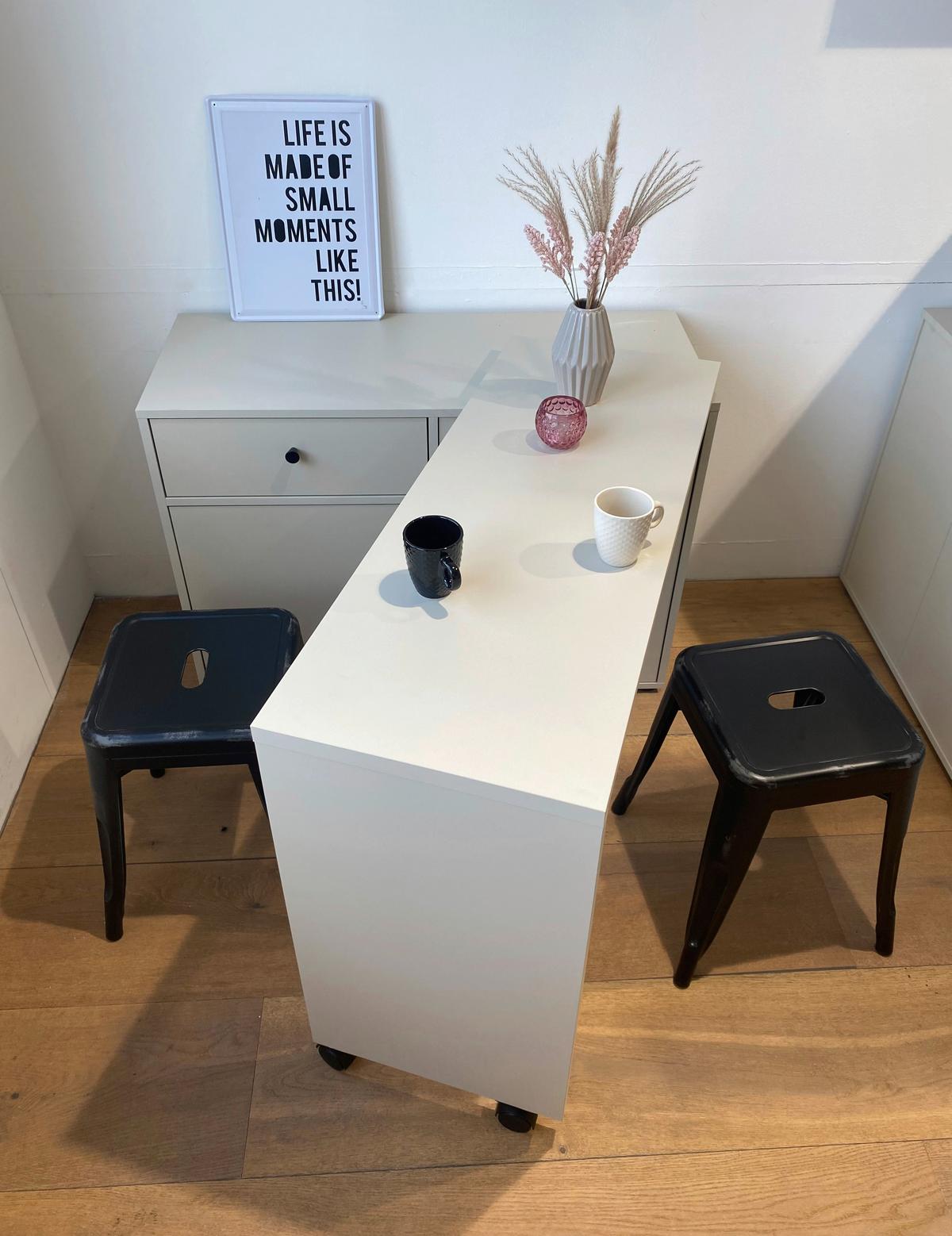 Schreibtischkombination Lovund, Beige B: 104,6 Cm - Beige, Design, Holzwerkstoff (104,6/75,3/39cm) - MID.YOU