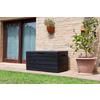 Kissenbox Dolomiti 129x64x70 cm 500 Liter - Anthrazit, Basics, Kunststoff (129/70/70cm)
