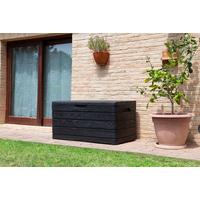 Kissenbox Dolomiti 129x64x70 cm 500 Liter - Anthrazit, Basics, Kunststoff (129/70/70cm)