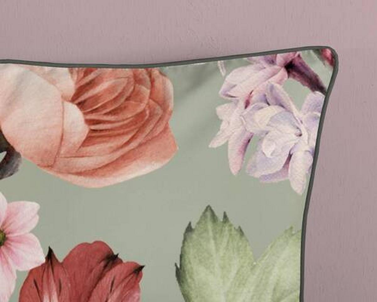 Wendebettwäsche Fiori Multicolor 155x220 cm - Multicolor, Natur, Textil (155/220cm)