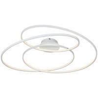 STROPNÍ LED SVÍTIDLO WILMA - bílá, Moderní, kov/plast (80/65/15,5cm) - Mömax