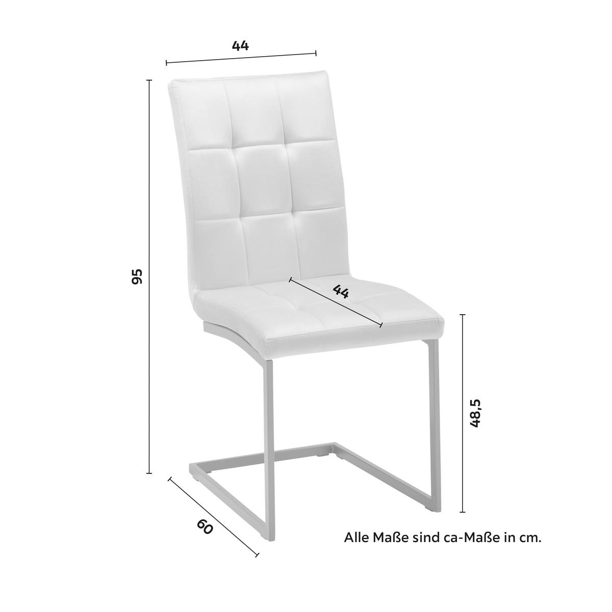 Dvoudílná sada židlí MELA šedohnědá - šedohnědá, Moderní, kov/textil (44/95/60cm) - PBJ