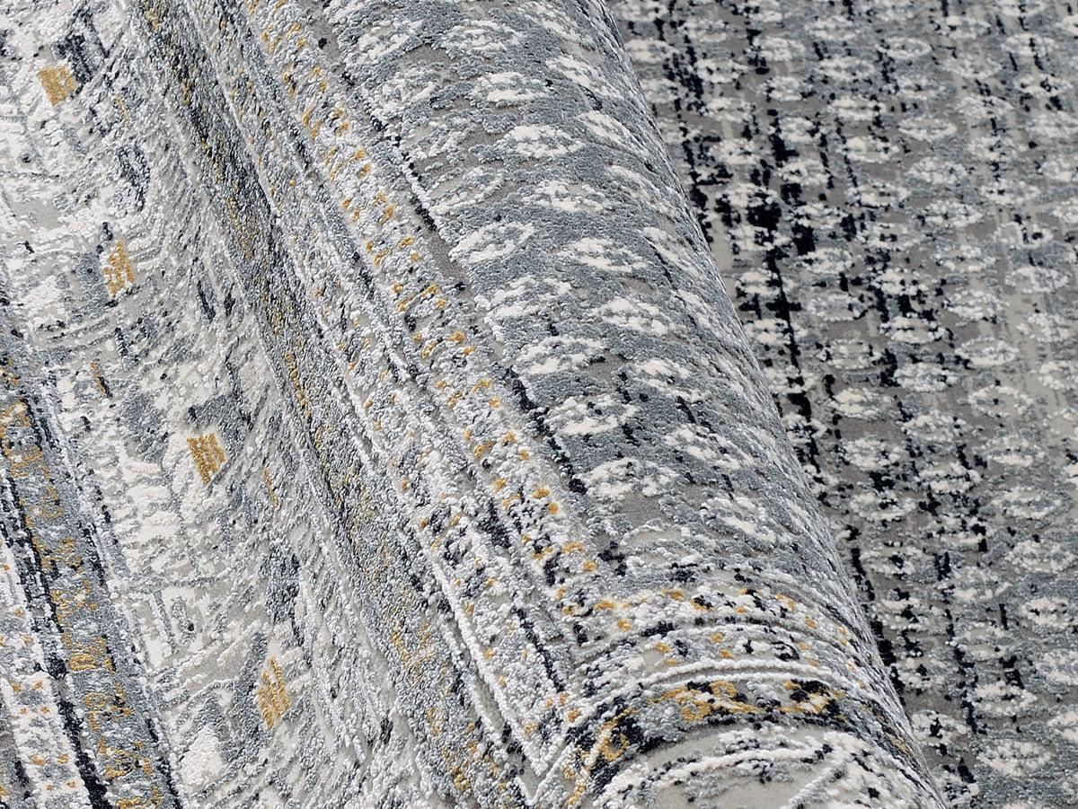 Webteppich Grau Monza 140x200 cm - Grau, LIFESTYLE, Textil (140/200cm) - Dieter Knoll