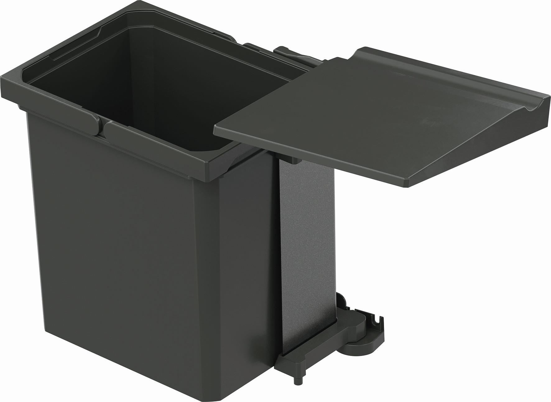 Abfallsammler Vs Envi - Lavagrau, Basics, Kunststoff (23/32,6/30,2cm)