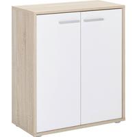 KOMODA ANDREA *CENOVÝ TRHÁK* - biela/dub sonoma, Konventionell, kompozitné drevo (60/70/30cm) - Based