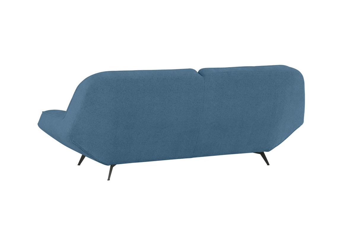 3-sitzer-sofa Aruba Blau B: 223 Cm - Blau, Design, Textil (223/87/96cm) - MID.YOU