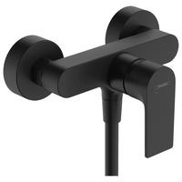 Duscharmatur Hg Rebris E Brausemischer Ap Schwarz Matt - Schwarz, Basics, Metall (21,8/11,9/13,2cm) - Hansgrohe