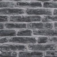 Vliestapete Struktur Schwarz B: 52 Cm - Schwarz, Basics, Papier/Kunststoff (52/1000cm)