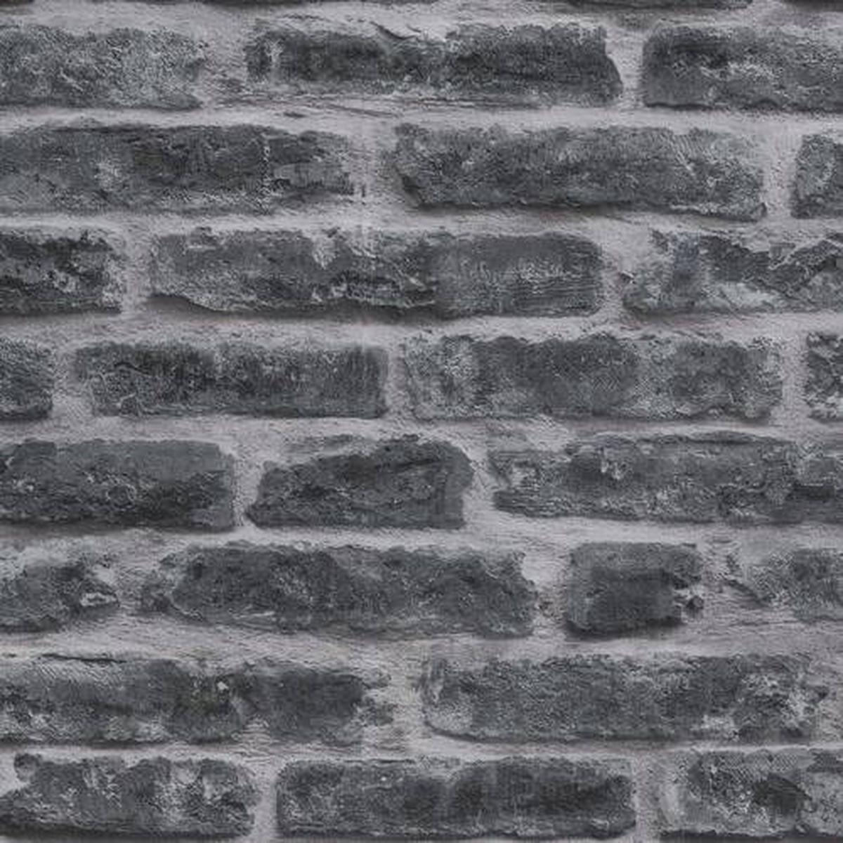 Vliestapete Struktur Schwarz B: 52 Cm - Schwarz, Basics, Papier/Kunststoff (52/1000cm)