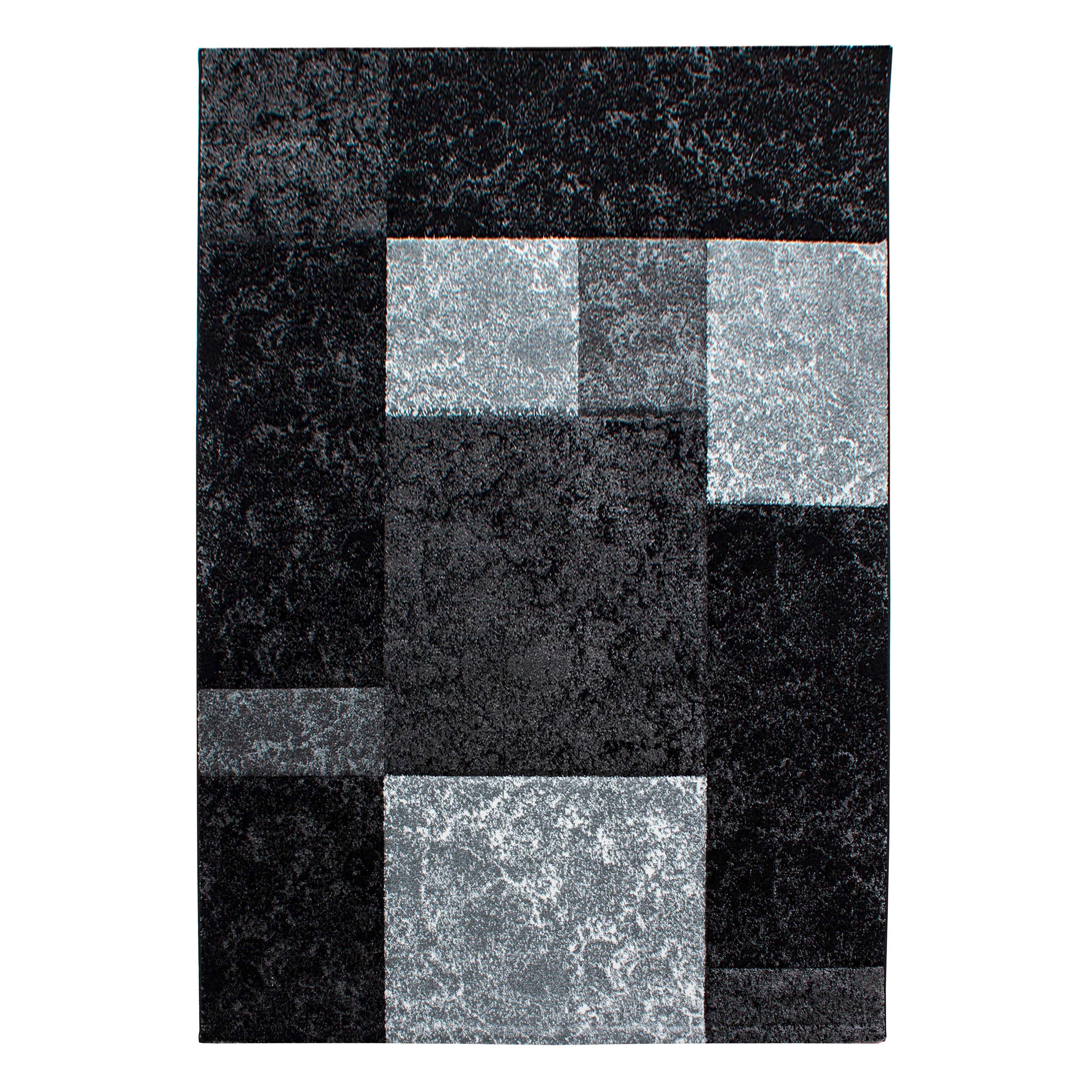 Flachwebteppich Hawaii - Schwarz, Design, Textil (140/200cm) - Novel