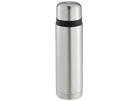 Isolierflasche Coco, ca. 1 Liter - Edelstahlfarben, KONVENTIONELL, Metall (8,2/8,2/30,9cm) - Leifheit Isolierflasche Coco, ca. 1 Liter - Edelstahlfarben, KONVENTIONELL, Metall (8,2/8,2/30,9cm) - Leifheit
