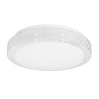 LED-Deckenleuchte 13-33963 Rabel - Transparent/Weiß, KONVENTIONELL, Kunststoff/Metall (27/27/8.5cm)