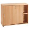 Aktenschrank Versperrbar Serie 4000 Buche Dekor B 100 Cm - Buchefarben, Basics, Holzwerkstoff (100/77,4/39,5cm) - MID.YOU