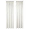 Fertigvorhang Softy 2er Set - Weiß, Basics, Textil (140/160cm)