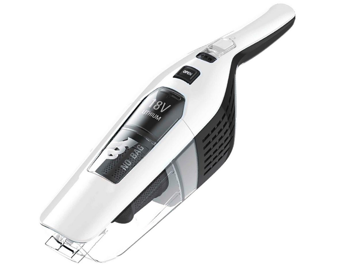 Akku-bodenstaubsauger Mit Led-Licht Und 2in1 Funktion - Schwarz/Weiß, Basics, Kunststoff (60/19/31,5cm) - Rowenta