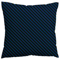 Kissenhülle Woven Satin Fade - Schwarz/Dunkelblau, Basics, Textil (40/40cm) - Schlafgut