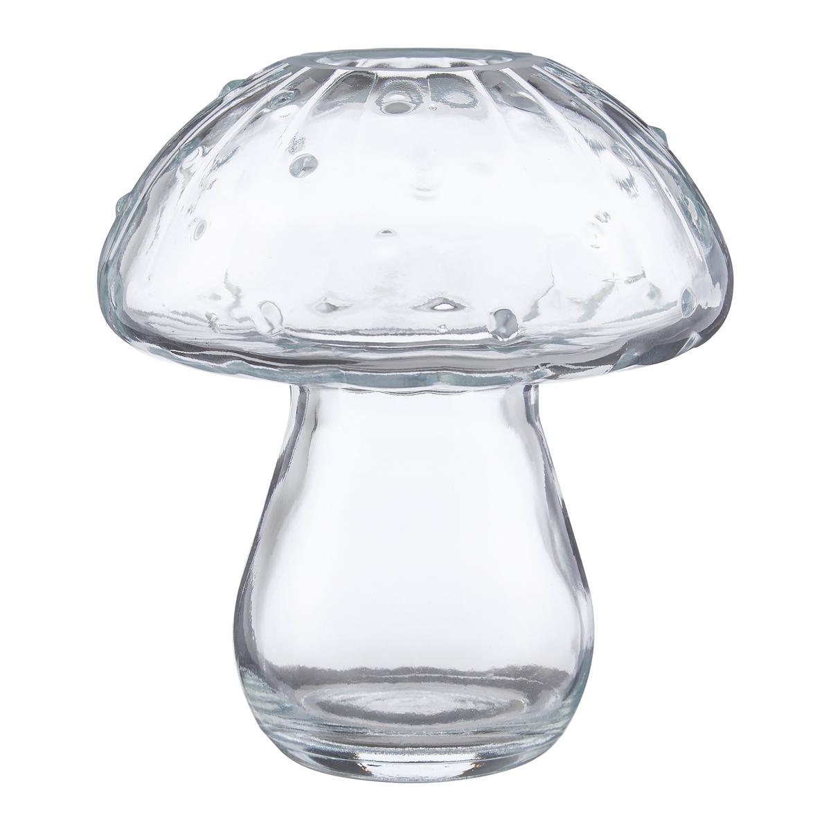 DEKORAČNÁ HUBA ANKE - číra, Konventionell, sklo (11cm) - Modern Living