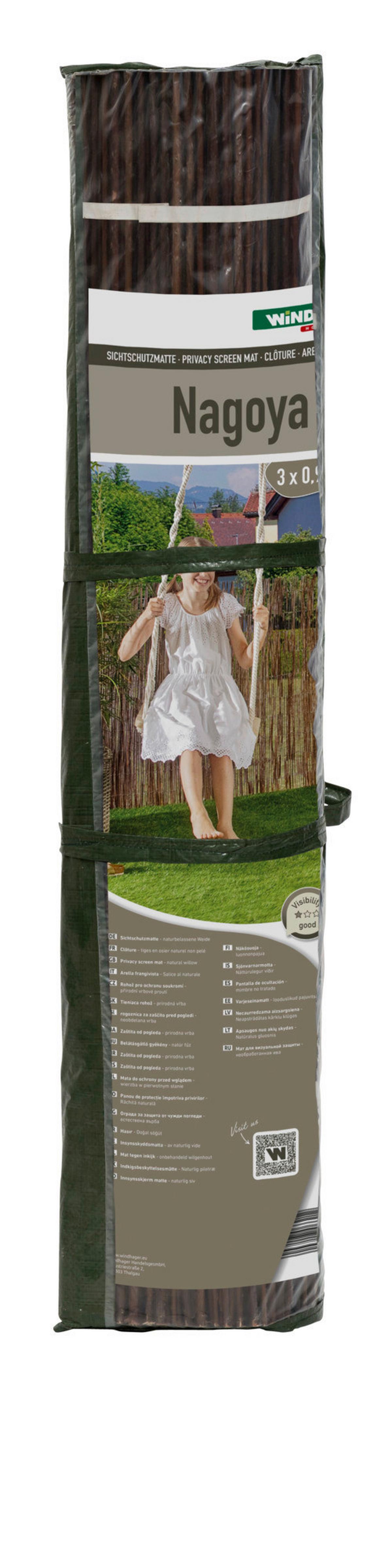 Sichtschutz Nagoya Naturfarben - Naturfarben, Basics, Naturmaterialien (300/100cm)