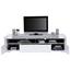 TV-Element Toronto - Silberfarben/Hellgrau, MODERN, Holzwerkstoff (190/53/45,2cm) - Ombra