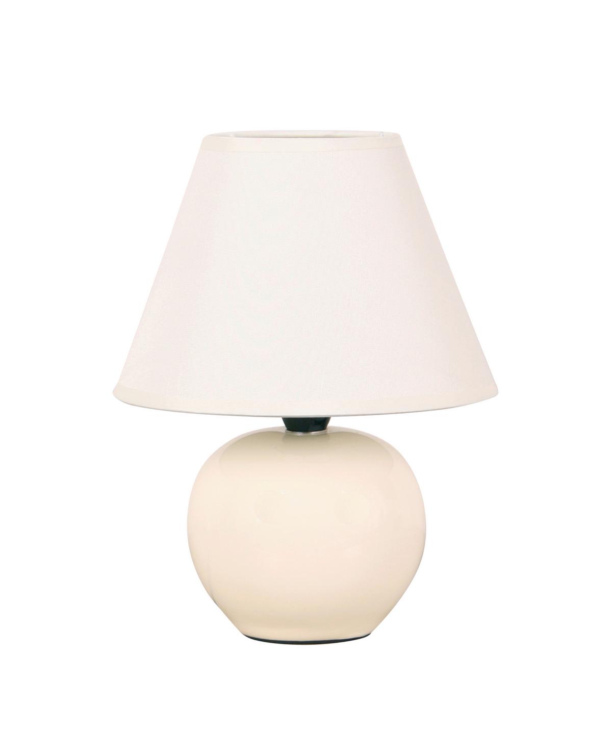 STOLNÁ LAMPA IRMA - čierna/krémová, Romantik / Landhaus, textil/plast (18/25cm) - Mömax