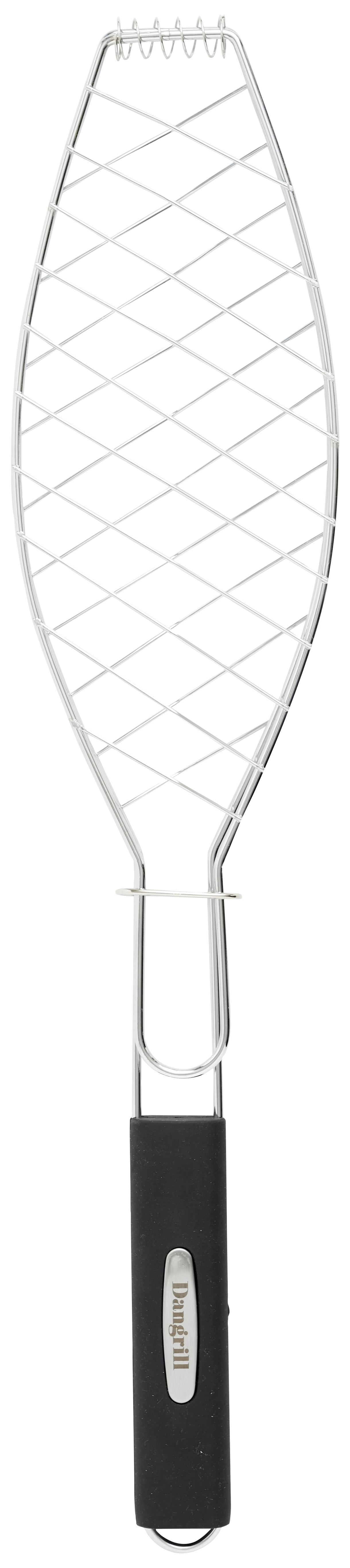 Grilovací Koš Oil Green - šedá, kov (35,5/62/26,5cm)