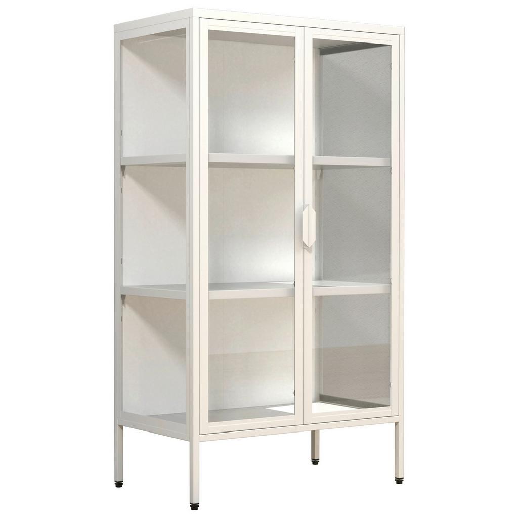VITRINE Floka Weiß B: 60 cm