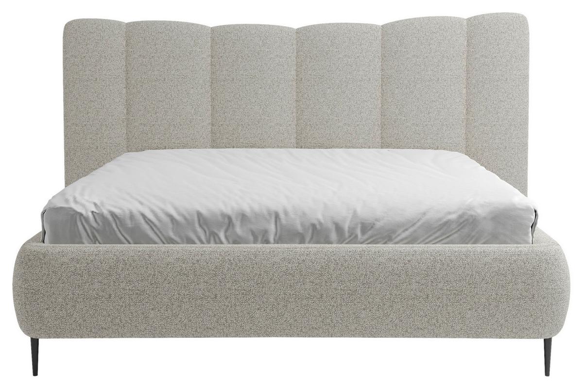 Polsterbett Nook 140x200 cm Hellgrau - Hellgrau, MODERN, Holz/Holzwerkstoff (140/200cm) - MID.YOU