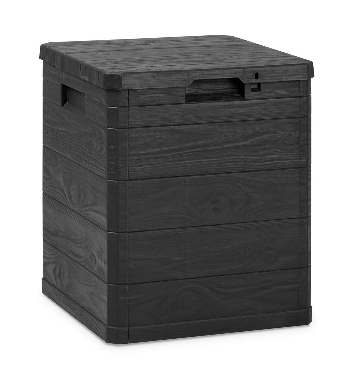 Kissenbox Woody`s 42,5x50x44 Cm 90l Anthrazit - Anthrazit, Basics, Kunststoff (42,5/50/44cm)