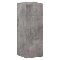 Beistelltisch Ramsvik - Grau, Design, Holz (23/23/65cm) - Livetastic