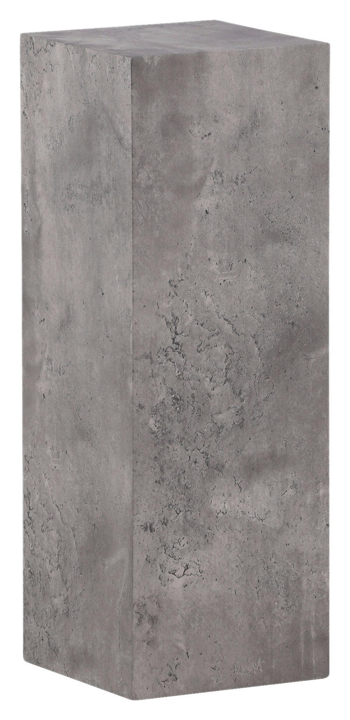 Beistelltisch Ramsvik - Grau, Design, Holz (23/23/65cm) - Livetastic
