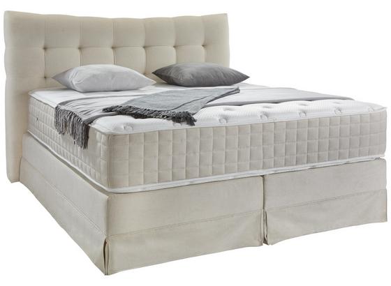 Boxspringbett Domino ca.200/220cm, Creme - Creme, KONVENTIONELL, Holz/Textil (200/220cm) - James Wood Boxspringbett Domino ca.200/220cm, Creme - Creme, KONVENTIONELL, Holz/Textil (200/220cm) - James Wood