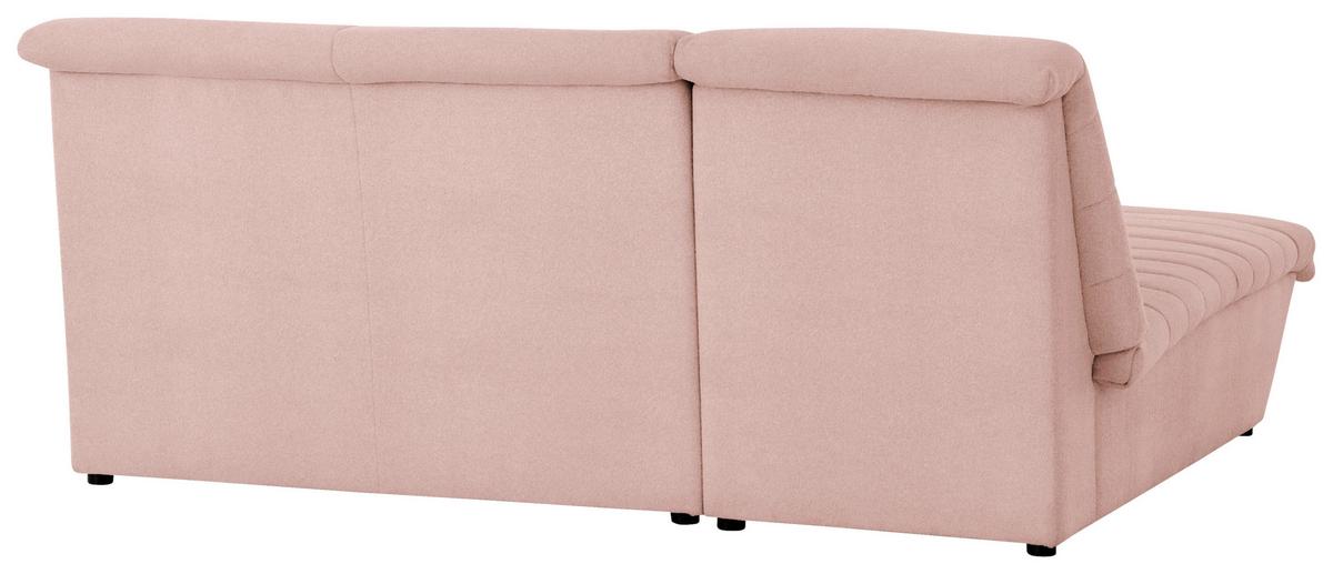 Ecksofa Looks Viii - Schwarz/Rosa, Design, Textil (168/214cm) - LOOKS by W.Joop